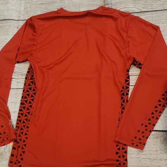 Pro Sphere sport long-sleeve red shirt size small - Picture 2 of 4
